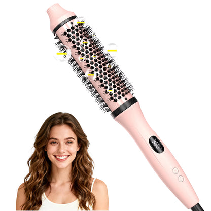 Ionic Thermal Brush – Smooth, Shiny Hair, Beautiful Curls & Salon-Style Volume in Minutes